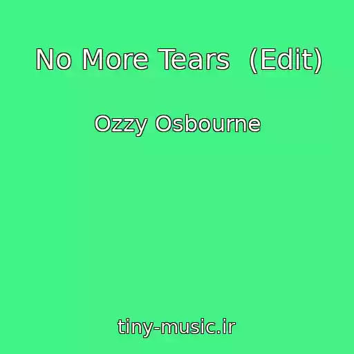 کاور آهنگ No More Tears  (Edit) از Ozzy Osbourne