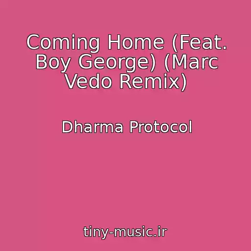 کاور آهنگ Coming Home (Feat. Boy George) (Marc Vedo Remix) از Dharma Protocol