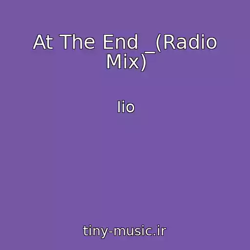 کاور آهنگ At The End _(Radio Mix) از Iio