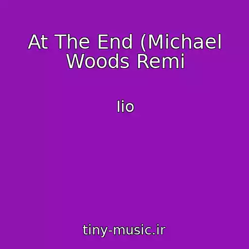 کاور آهنگ At The End (Michael Woods Remi از Iio