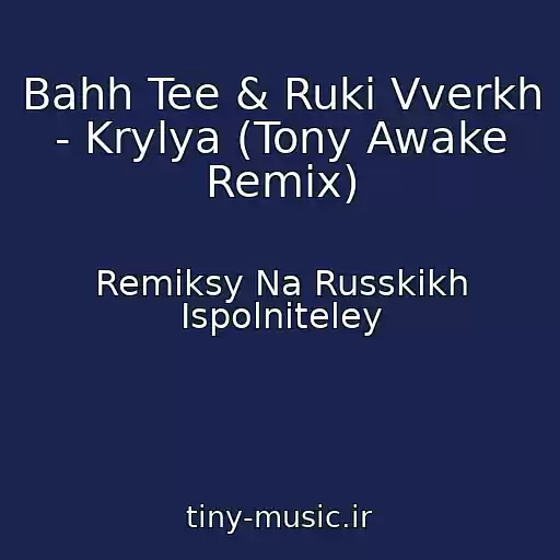 کاور آهنگ Bahh Tee & Ruki Vverkh - Krylya (Tony Awake Remix) از Remiksy Na Russkikh Ispolniteley