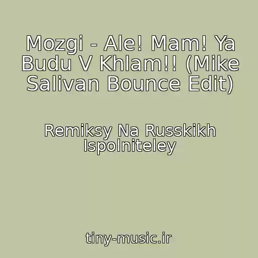 کاور آهنگ Mozgi - Ale! Mam! Ya Budu V Khlam!! (Mike Salivan Bounce Edit) از Remiksy Na Russkikh Ispolniteley