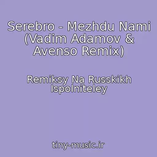 کاور آهنگ Serebro - Mezhdu Nami (Vadim Adamov & Avenso Remix) از Remiksy Na Russkikh Ispolniteley
