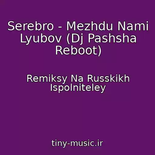 کاور آهنگ Serebro - Mezhdu Nami Lyubov (Dj Pashsha Reboot) از Remiksy Na Russkikh Ispolniteley