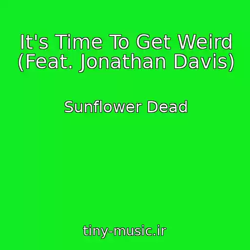 کاور آهنگ It's Time To Get Weird (Feat. Jonathan Davis) از Sunflower Dead