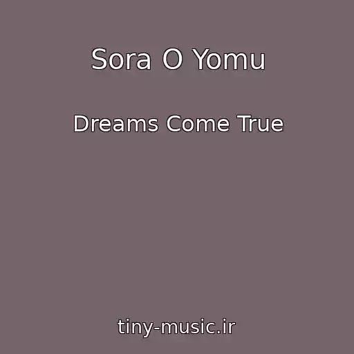 کاور آهنگ Sora O Yomu از Dreams Come True