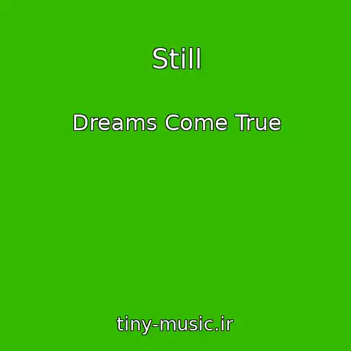 کاور آهنگ Still از Dreams Come True