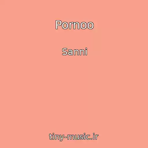 کاور آهنگ Pornoo از Sanni