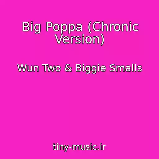 کاور آهنگ Big Poppa (Chronic Version) از Wun Two & Biggie Smalls