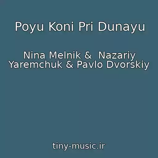 کاور آهنگ Poyu Konі Pri Dunayu از Nіna Melnik &  Nazarіy Yaremchuk & Pavlo Dvorskiy