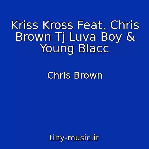کاور آهنگ Kriss Kross Feat. Chris Brown Tj Luva Boy & Young Blacc از Chris Brown