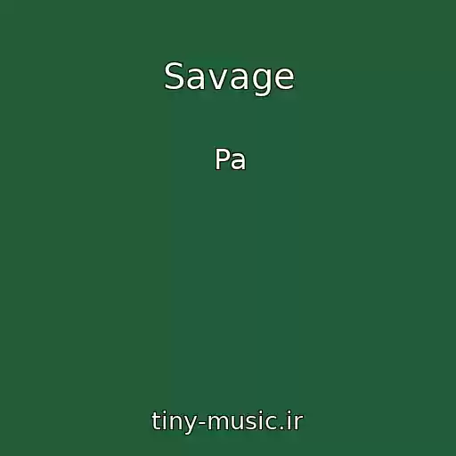 کاور آهنگ Savage از Pa