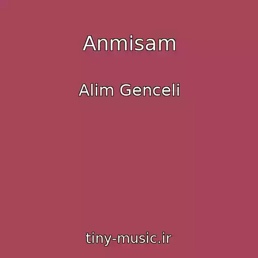 کاور آهنگ Anmisam از Alim Genceli