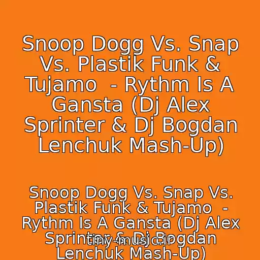 کاور آهنگ Snoop Dogg Vs. Snap Vs. Plastik Funk & Tujamo  - Rythm Is A Gansta (Dj Alex Sprinter & Dj Bogdan Lenchuk Mash-Up) از Snoop Dogg Vs. Snap Vs. Plastik Funk & Tujamo  - Rythm Is A Gansta (Dj Alex Sprinter & Dj Bogdan Lenchuk Mash-Up)