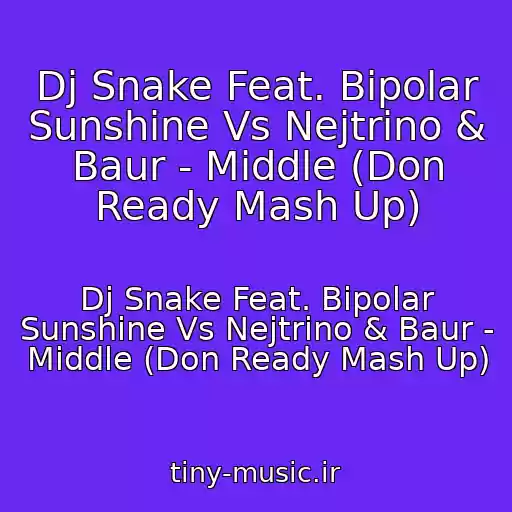 کاور آهنگ Dj Snake Feat. Bipolar Sunshine Vs Nejtrino & Baur - Middle (Don Ready Mash Up) از Dj Snake Feat. Bipolar Sunshine Vs Nejtrino & Baur - Middle (Don Ready Mash Up)