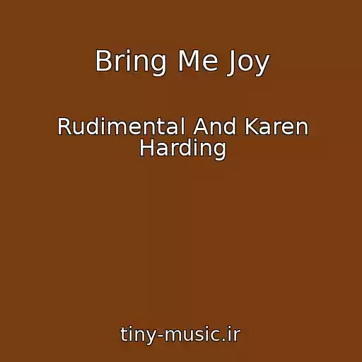 کاور آهنگ Bring Me Joy از Rudimental And Karen Harding