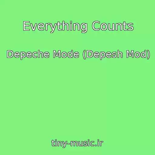 کاور آهنگ Everything Counts از Depeche Mode (Depesh Mod)
