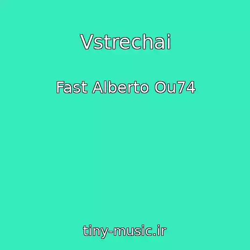 کاور آهنگ Vstrechai از Fast Alberto Ou74