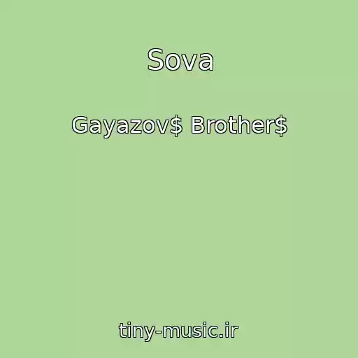 کاور آهنگ Sova از Gayazov$ Brother$