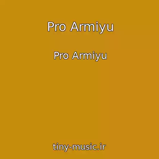 کاور آهنگ Pro Armiyu از Pro Armiyu