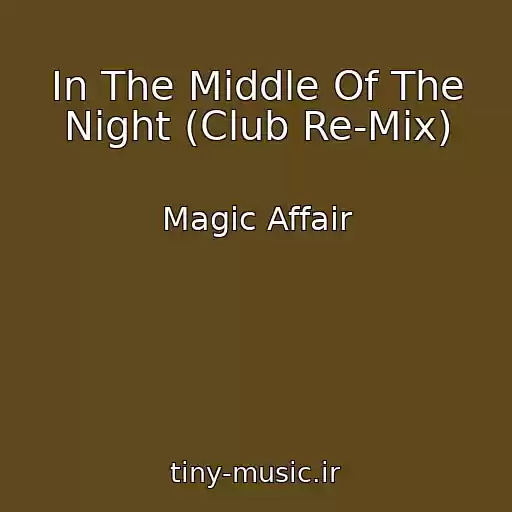 کاور آهنگ In The Middle Of The Night (Club Re-Mix) از Magic Affair