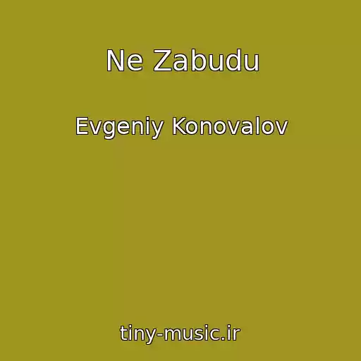 کاور آهنگ Ne Zabudu از Evgeniy Konovalov