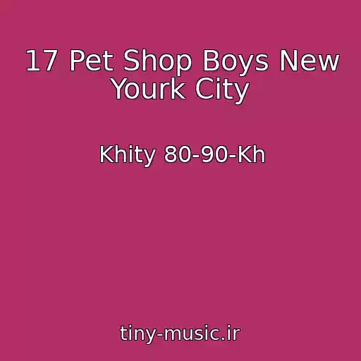 کاور آهنگ 17 Pet Shop Boys New Yourk City از Khity 80-90-Kh