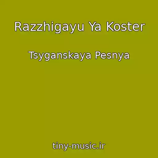 کاور آهنگ Razzhigayu Ya Koster از Tsyganskaya Pesnya