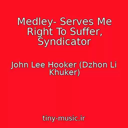 کاور آهنگ Medley- Serves Me Right To Suffer, Syndicator از John Lee Hooker (Dzhon Li Khuker)