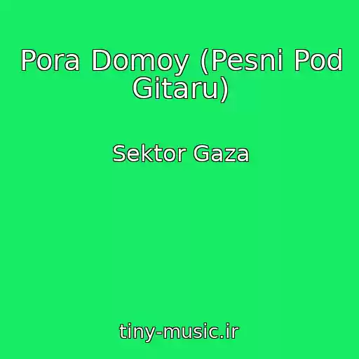 کاور آهنگ Pora Domoy (Pesni Pod Gitaru) از Sektor Gaza