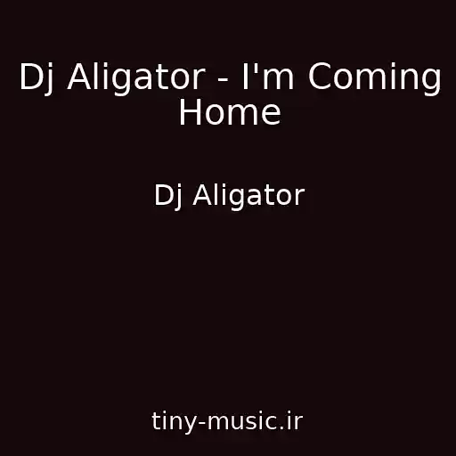 کاور آهنگ Dj Aligator - I'm Coming Home از Dj Aligator