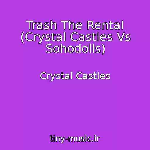 کاور آهنگ Trash The Rental (Crystal Castles Vs Sohodolls) از Crystal Castles