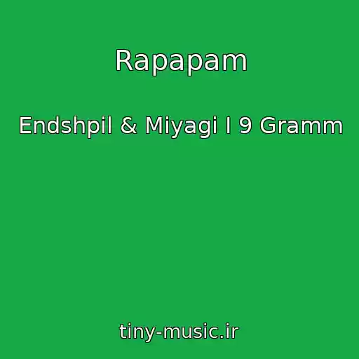 کاور آهنگ Rapapam از Endshpil & Miyagi I 9 Gramm