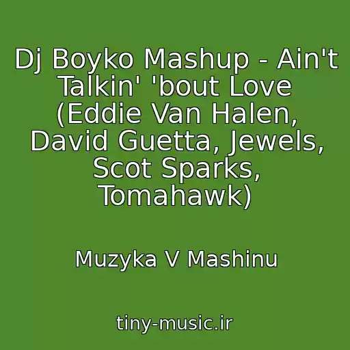 کاور آهنگ Dj Boyko Mashup - Ain't Talkin' 'bout Love (Eddie Van Halen, David Guetta, Jewels, Scot Sparks, Tomahawk) از Muzyka V Mashinu