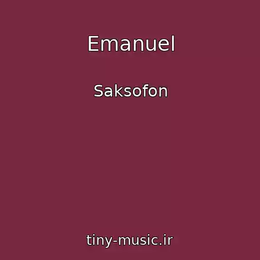 کاور آهنگ Emanuel از Saksofon