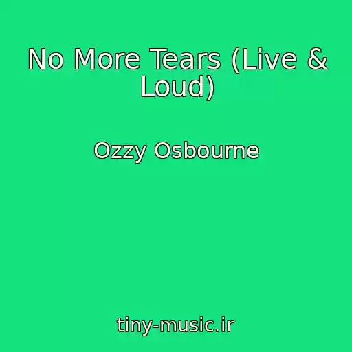 کاور آهنگ No More Tears (Live & Loud) از Ozzy Osbourne
