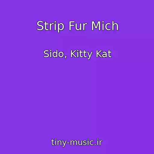 کاور آهنگ Strip Fur Mich از Sido, Kitty Kat