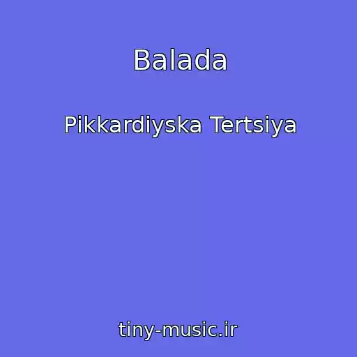 کاور آهنگ Balada از Pіkkardіyska Tertsіya
