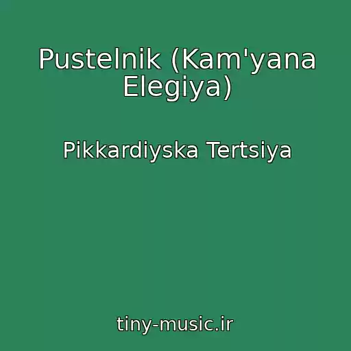 کاور آهنگ Pustelnik (Kam'yana Elegіya) از Pіkkardіyska Tertsіya