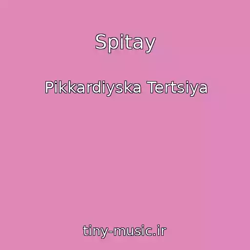 کاور آهنگ Spitay از Pіkkardіyska Tertsіya