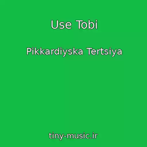 کاور آهنگ Use Tobі از Pіkkardіyska Tertsіya