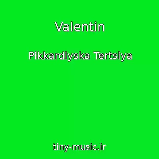 کاور آهنگ Valentin از Pіkkardіyska Tertsіya