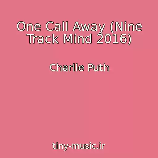 کاور آهنگ One Call Away (Nine Track Mind 2016) از Charlie Puth