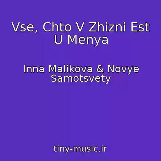 کاور آهنگ Vse, Chto V Zhizni Est U Menya از Inna Malikova & Novye Samotsvety