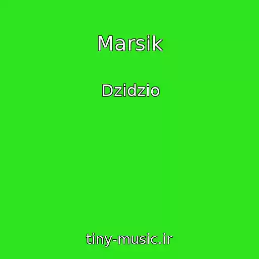 کاور آهنگ Marsik از Dzidzio