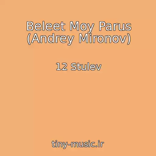 کاور آهنگ Beleet Moy Parus (Andrey Mironov) از 12 Stulev