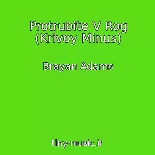کاور آهنگ Protrubite V Rog (Krivoy Minus) از Brayan Adams