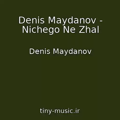 کاور آهنگ Denis Maydanov - Nichego Ne Zhal از Denis Maydanov