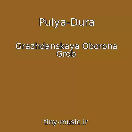 کاور آهنگ Pulya-Dura از Grazhdanskaya Oborona Grob