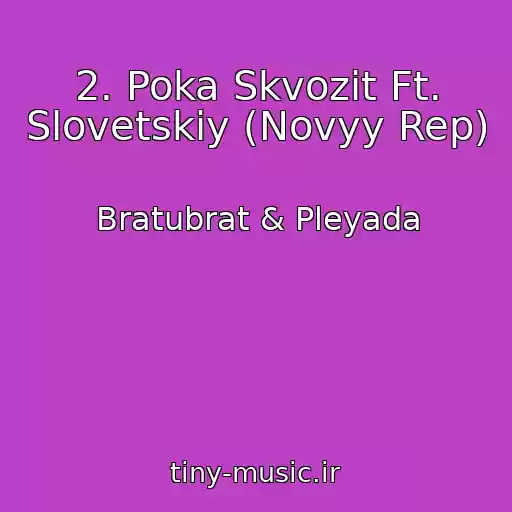 کاور آهنگ 2. Poka Skvozit Ft. Slovetskiy (Novyy Rep) از Bratubrat & Pleyada